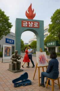 금남로 상징 속에 피어나는 예술혼: 광주의 문화예술 중심지를 탐험하다