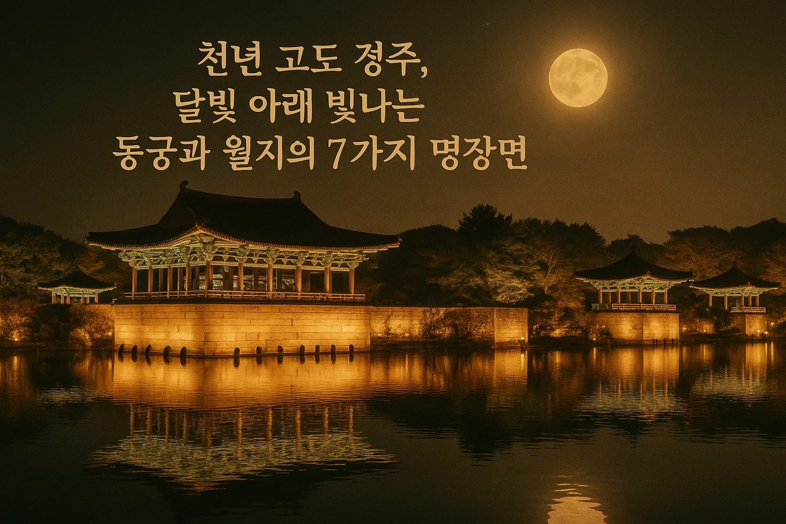 동궁과 월지 TOP 7 볼거리와 역사