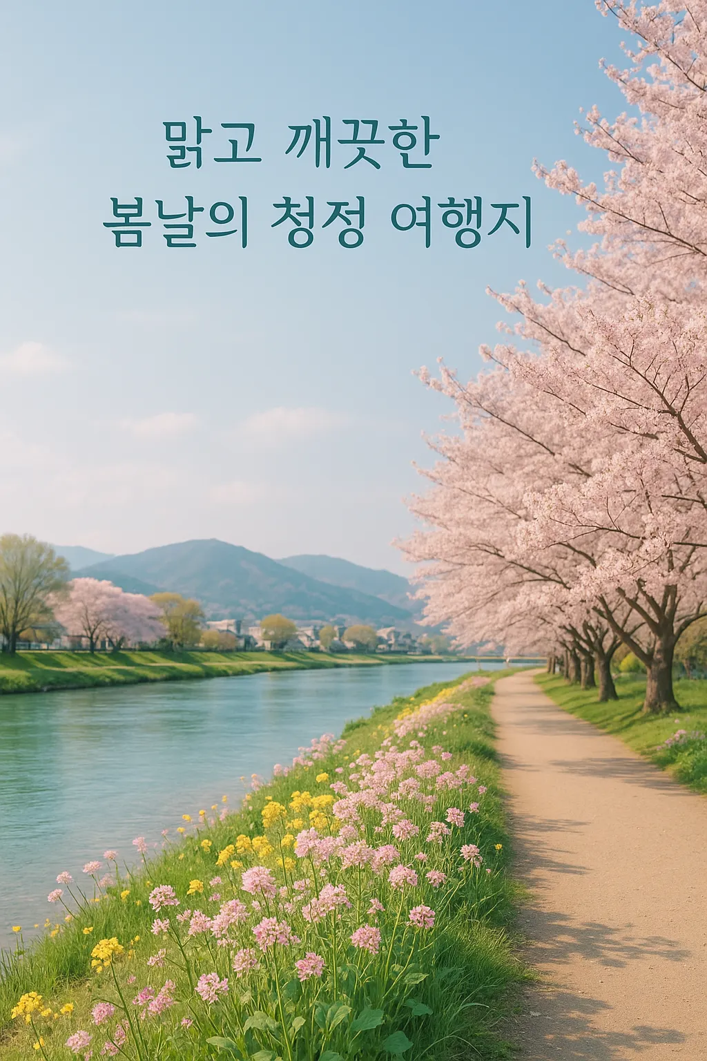 황사/미세먼지 적은 봄 여행지