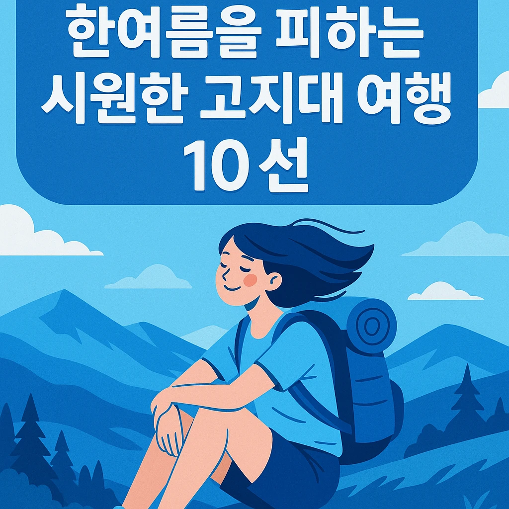 더위 피하는 고지대 여행 TOP 10 - 2025년 완벽 가이드