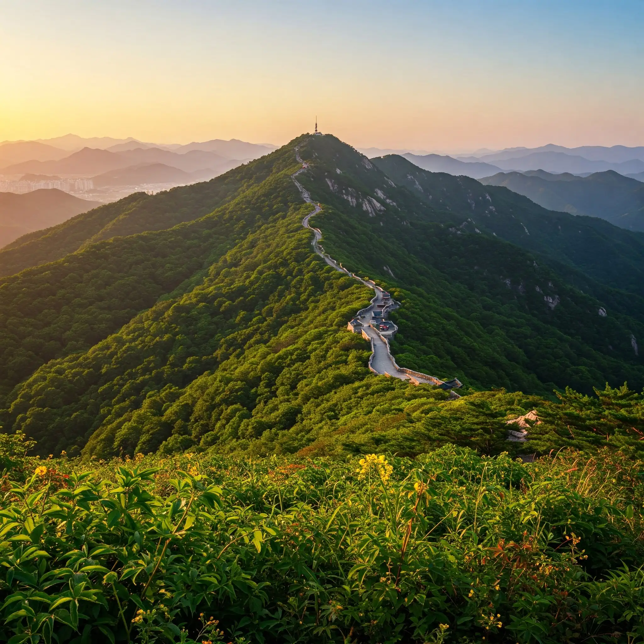 무등산 품에 새긴 5월의 기억: 봄의 마지막을 담은 광주의 자연 명소