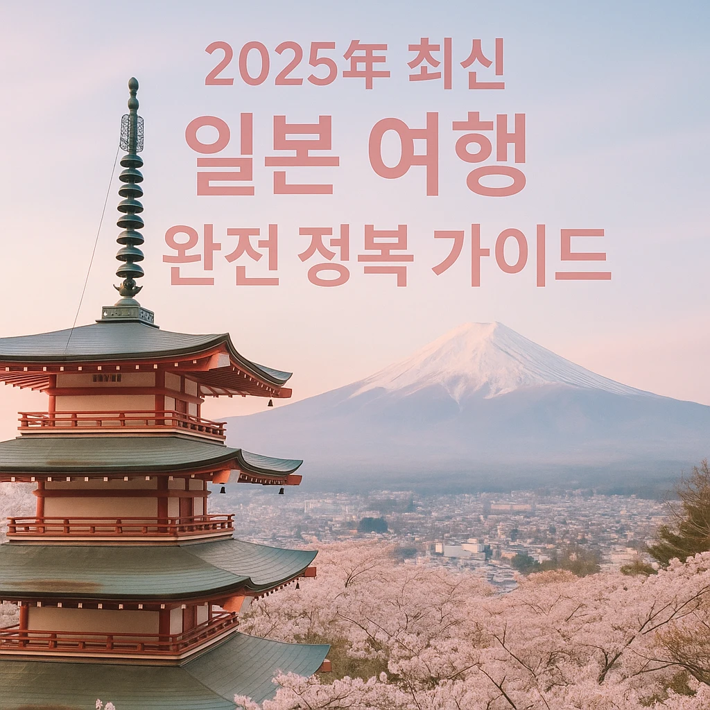 일본 여행 완전 정복 가이드 (비자부터 귀국까지) - 2025년 최신판