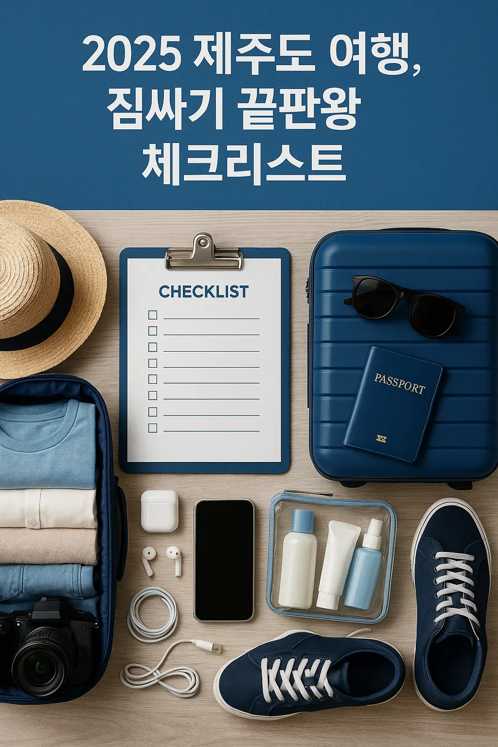 “2025 제주도 여행, 짐싸기 끝판왕 체크리스트”